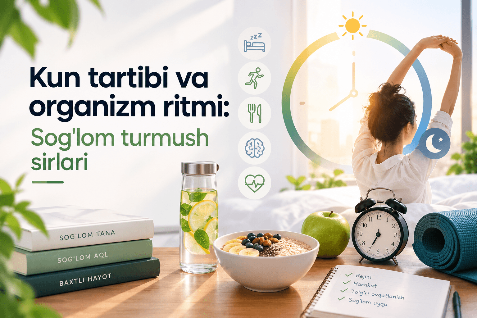 Распорядок дня и биоритмы организма: Секреты здорового образа жизни