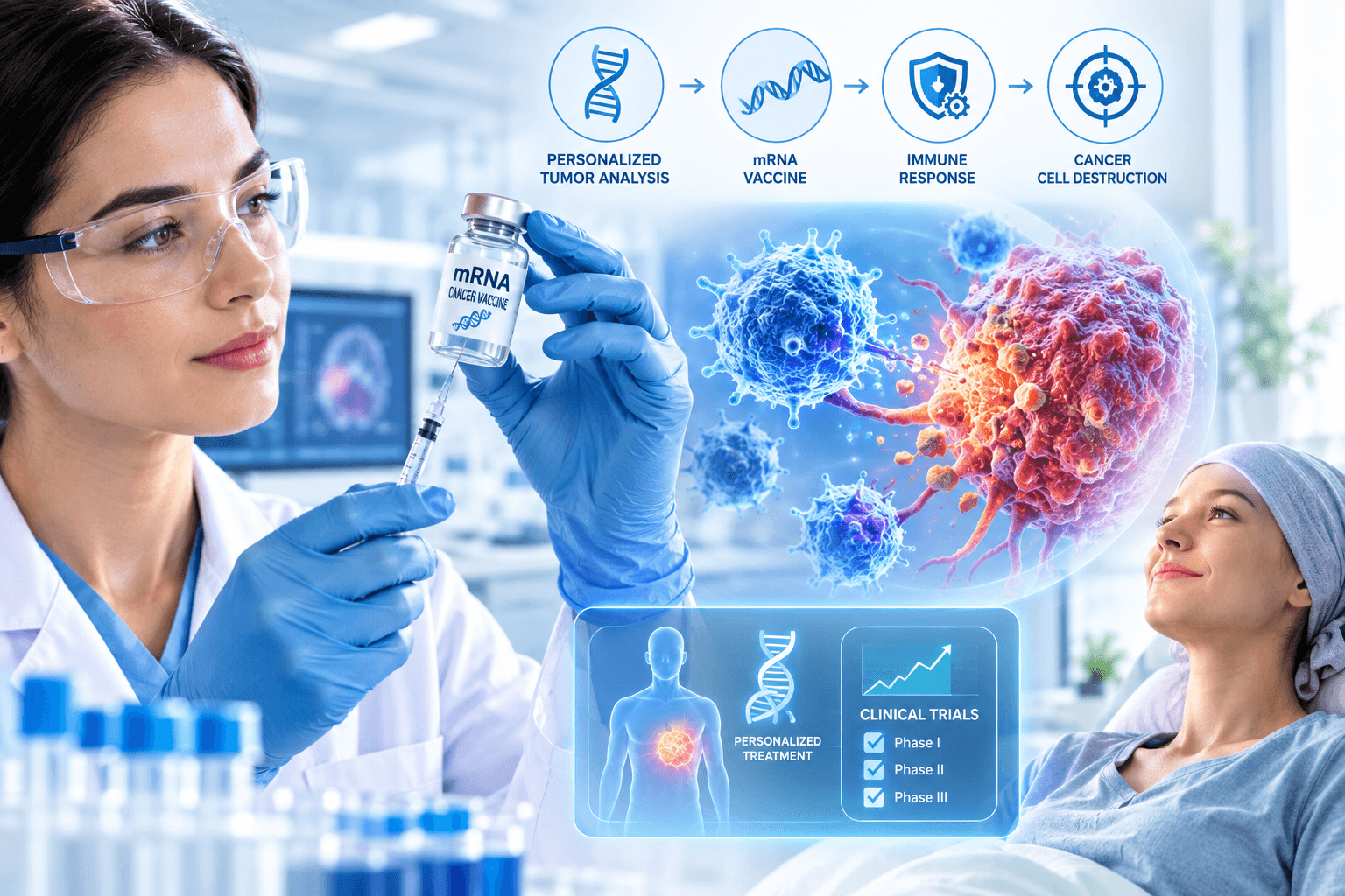 Cancer and Modern mRNA Vaccines: Phase III Trials Show Revolutionary Results