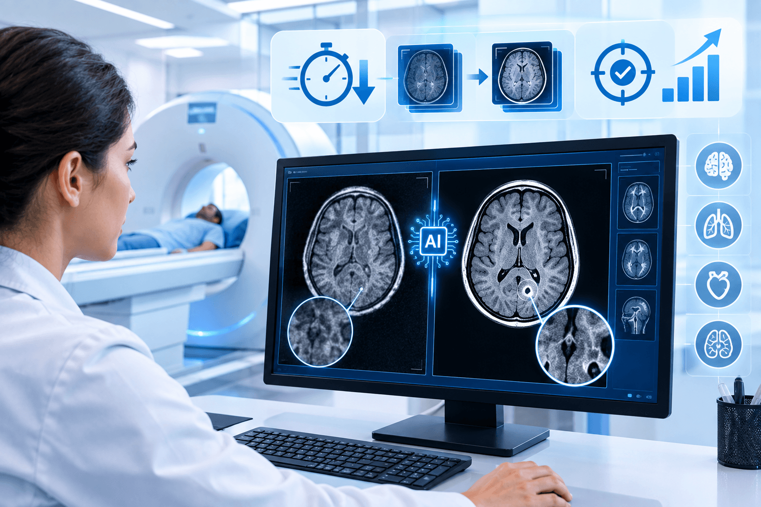 Revolution in Medical Scanning: AI Dramatically Speeds Up MRI and CT Imaging